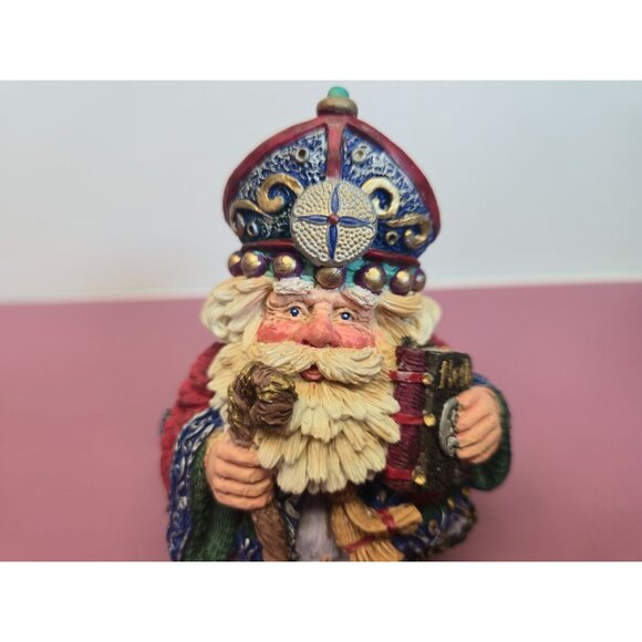 Vintage Santa Crinkle Claus Netherlands Santa By Possible Dreams 1995 Christmas - Picture 6 of 8